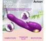 Action Toka Vibe with Swinging 360? and Stimulating Licking Tongue