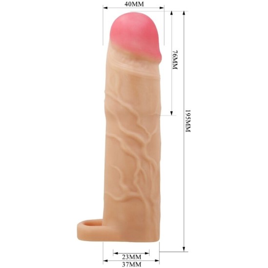 Pretty Love Male PRETTY LOVE - GERD PENIS EXTENDER COVER FLESH