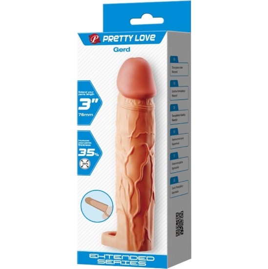 Pretty Love Male PRETTY LOVE - GERD PENIS EXTENDER COVER FLESH