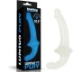 Lovetoy Dubultais dildo Lumino Play Blue Light 10.5