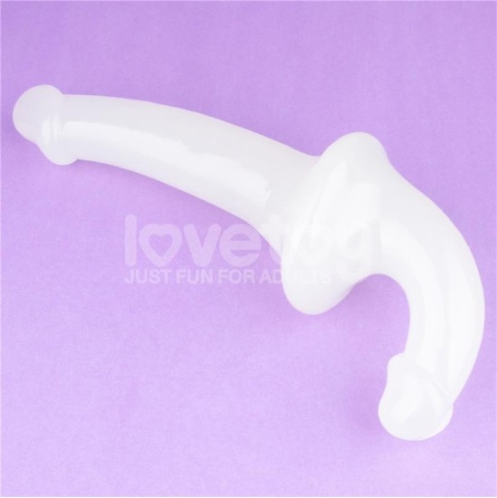 Lovetoy Dubultais dildo Lumino Play Blue Light 10.5