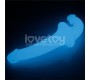 Lovetoy Dubultais dildo Lumino Play Blue Light 10.5