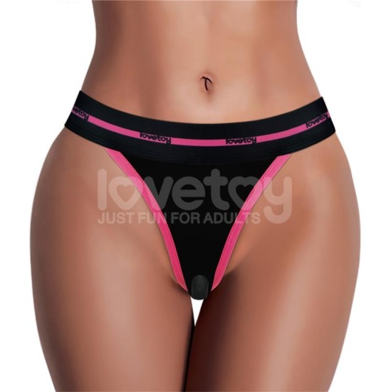 Lovetoy Spausdintos vibruojančios seksualios kelnaitės 34-38