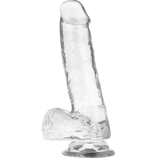 X Ray HARNESS + CLEAR COCK WITH BALLS 18.5 CM -O- 3.8 CM