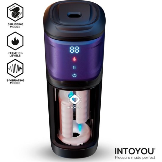 Intoyou „Nextor Advanced“ automatinis masturbatorius su trynimo ir šildymo funkcija