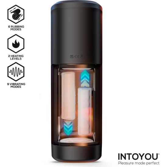 Intoyou „Nextor Advanced“ automatinis masturbatorius su trynimo ir šildymo funkcija