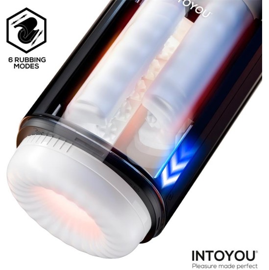 Intoyou „Nextor Advanced“ automatinis masturbatorius su trynimo ir šildymo funkcija