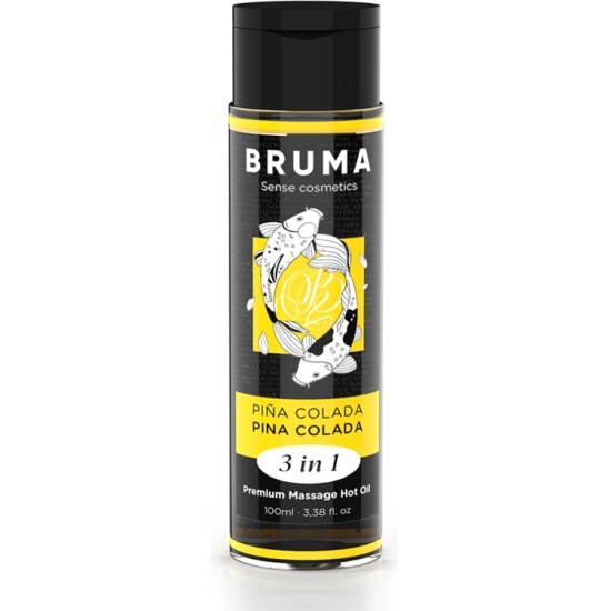 Bruma PREMIUM MASĀŽAS KARSTA EĻĻA PINA COLADA 3 IN 1 - 100 ml