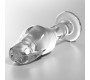 Nebula Series By Ibiza MODEL 6 ANAL PLUG BOROSILICATE GLASS 12.5 X 4 CM CLEAR
