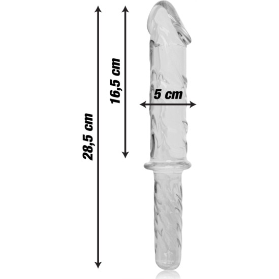 Nebula Series By Ibiza MUDEL 24 DILDO BOROSILIKAATKLAAS 28,5 X 5 CM SELG