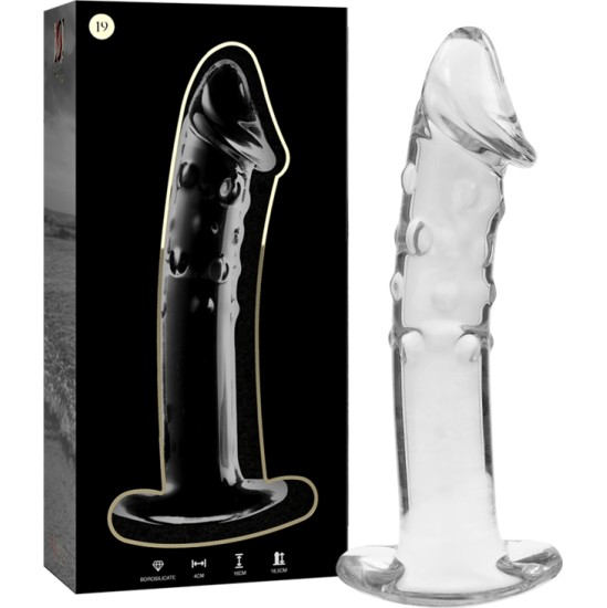 Nebula Series By Ibiza MUDEL 19 DILDO BOROSILIKAATKLAAS 18,5 X 4 CM SELG