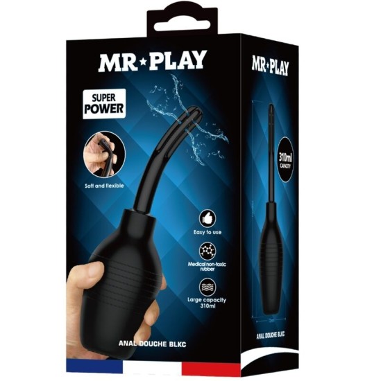 Mr Play ANAL DOUCHE BLKC SUPER POWER BLACK