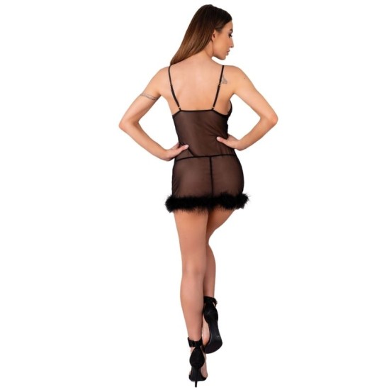 Livco Corsetti Sets LIVCO CORSETTI FASHION - КОМПЛЕКТ ZERUNAM BABYDOLL + ЧЕРНЫЕ СТРИНГИ