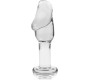 Nebula Series By Ibiza MODEL 6 ANAL PLUG BOROSILICATE GLASS 12.5 X 4 CM CLEAR