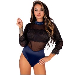 Livco Corsetti Bodies LIVCO CORSETTI FASHION – DRIMINA LC90690 BODY NANVY BLUE L/XL