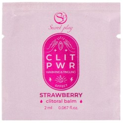 Secretplay Cosmetic SECRETPLAY - ОДНОРАЗОВАЯ ДОЗА КЛУБНИЧНОГО СМАЗОЧНОГО СРЕДСТВА 2 МЛ