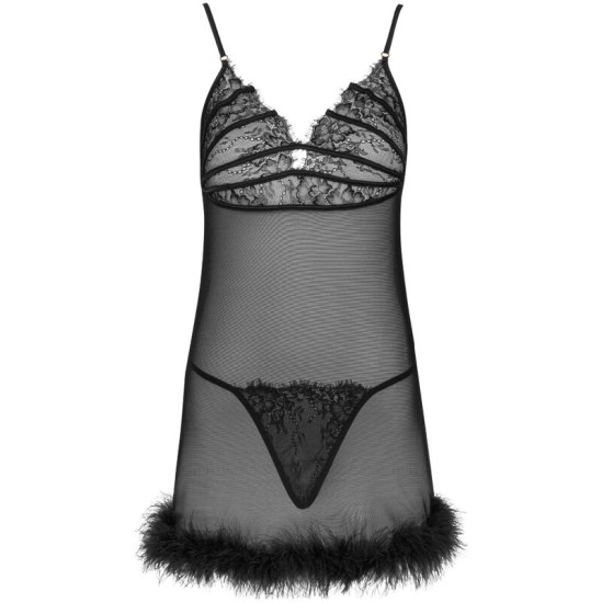 Livco Corsetti Sets LIVCO CORSETTI FASHION - ZERUNAM SET BABYDOLL + BLACK THONG