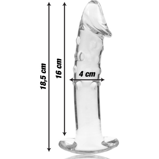 Nebula Series By Ibiza MUDEL 19 DILDO BOROSILIKAATKLAAS 18,5 X 4 CM SELG