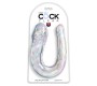 King Cock DOUBLE TROUBLE DOUBLE DILDO 44 CM CLEAR