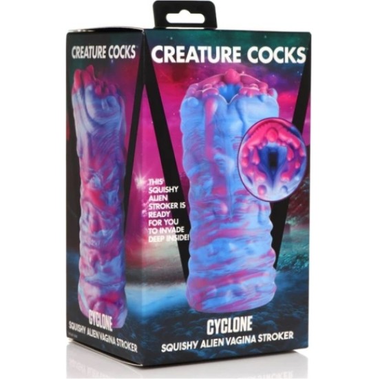 Xr - Creature Cocks CYCLONE SQUISHY ALIEN MASTURBATOR