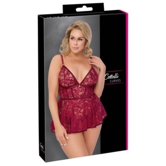 Cottelli Curves Babydoll red XL