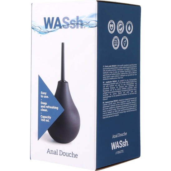 Virgite - Wassh JUODOS ANALŲ VALYMO KLIZA 160 ML