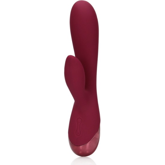 Loveline CHERRY USB MĪKSTA SILIKONA BUNNY VIBRATORS