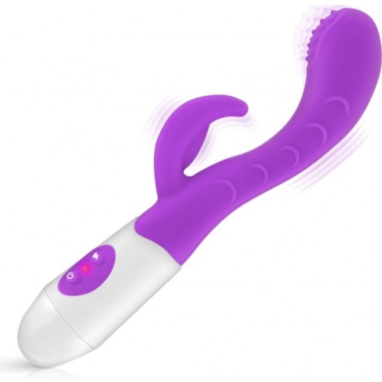 Yoba RABBIT LEOLA BLACK SILICONE VIBRATOR