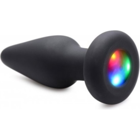 Xr - Booty Sparks LIGHT-UP SILICONE ANAL PLUG WITH LED LIGHT S