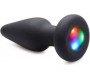 Xr - Booty Sparks LIGHT-UP SILICONE ANAL PLUG WITH LED LIGHT S