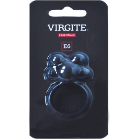 Virgite - Essentials VIBRĒJOŠAIS GREDZENS E6 MELNS