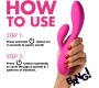 Xr - Bang! PINK RECHARGEABLE RABBIT FLEXIBLE SILICONE VIBRATOR