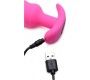 Xr - Bang! VIBRATED ANAL TORNADO SILICONE USB W/ PINK CONTROL