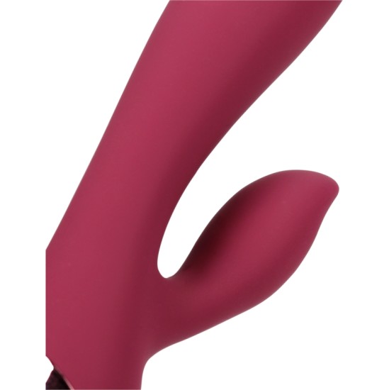 Loveline CHERRY USB MĪKSTA SILIKONA BUNNY VIBRATORS