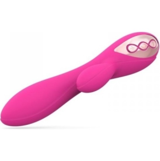 Toyz4Lovers ROZĀ UZLĀDĒJAMS VAĻA SILIKONA VIBRATORS