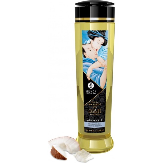 Shunga ŽAVOJAMASIS KOKOSOŠŲ ALIEJUS TESTERIS 60 ML