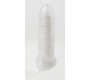 Virgite - Sleeves REALISTIC PENIS SHEATH S10 TRANSPARENT 17'80 CM