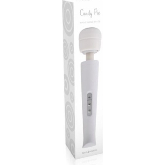 Toyz4Lovers RECHARGEABLE WHITE CANDY FOOT MASSAGER WAND