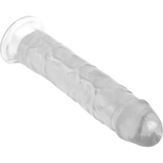 Vscnovelty REALISTIC PENIS CRYSTAL JELLIES CLEAR 21.6 CM