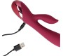 Loveline МЯГКИЙ СИЛИКОНОВЫЙ ЗАЙЧИК ВИБРАТОР CHERRY USB