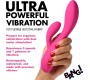 Xr - Bang! ROZĀ UZLĀDĒJAMS RABIT FLEXIBLE SILIKONA VIBRATORS