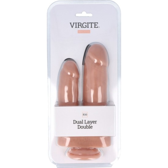 Virgite - Realistics ДВУХСЛОЙНЫЙ ДВОЙНОЙ РЕАЛИСТИЧЕСКИЙ 22 СМ/17,5 СМ R30