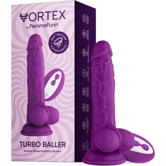 Femme Funn BEZVADU TURBO BALLER - PURPURA