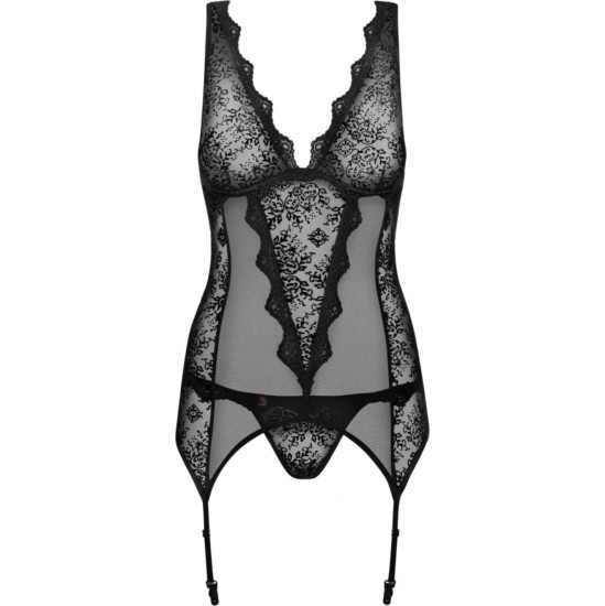 Obsessive EMPERITA CORSET & THONG S/M