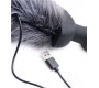 Xr - Tailz GREY FOX USB VIBRATORIAUS Uodeginis kištukas SU NUOTOLINIO PULTO