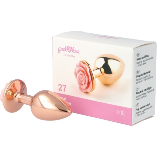 Pick&Love Nº 27 METAL ANAL PLUG SIZE S