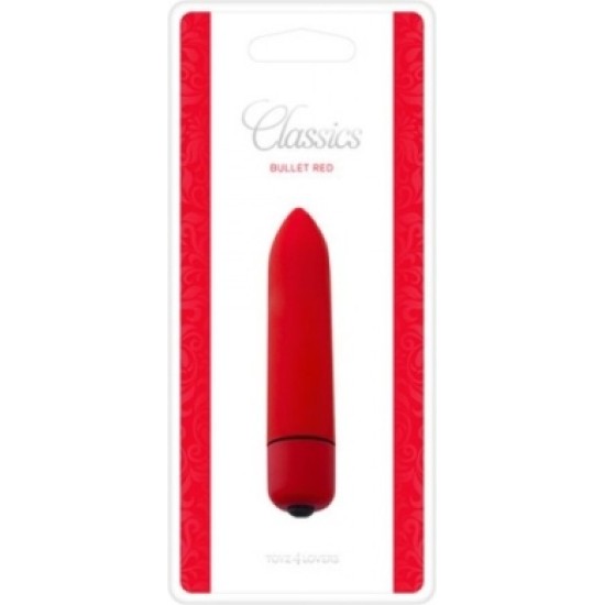 Toyz4Lovers RED VIBRATING BULLET 1 SPEED