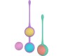 Party Color Toys SILICONE BOLY CHINESE BALLS SET