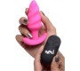 Xr - Bang! VIBRATED ANAL TORNADO SILICONE USB W/ PINK CONTROL