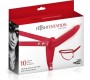 Fetish Tentation STRAP-ON RED SILICONE HARNESS USB VIBRATOR 155 CM